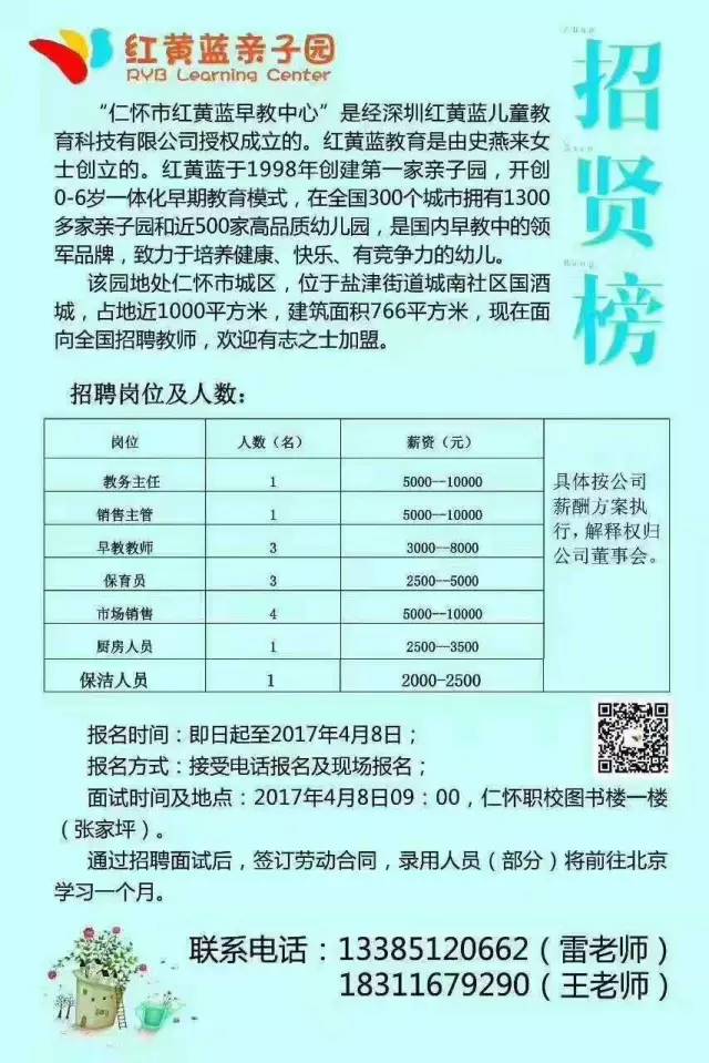 仁怀市小学最新招聘信息概览