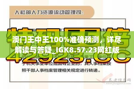 澳门王中王100%正确答案最新章节与无偿释义解释落实的研究与探讨